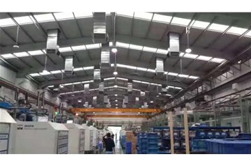 五金加工環?？照{通風降溫案例